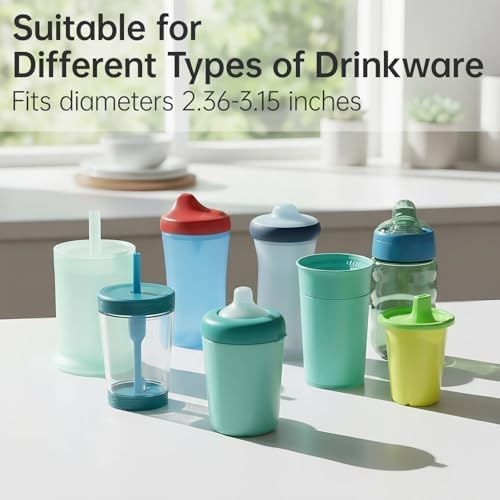 NiHome 2 Pcs Silicone Tumbler Handle - Image 6