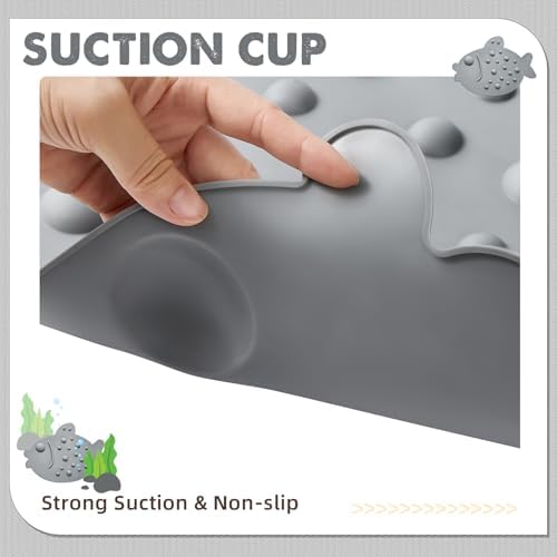 ZHICHENG Non-Slip Bathtub Mat for Kids - Image 2