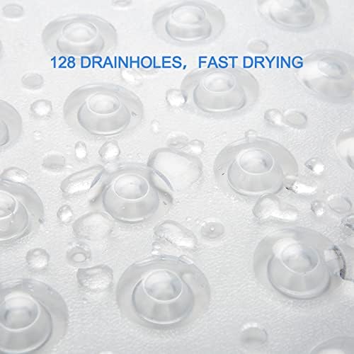 AmazerBath Bath Tub Mat, Medium Size 27.6 x 15 Inches Non-Slip Shower Mats - Image 4