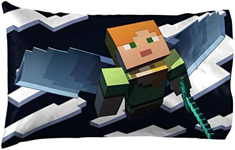 Minecraft Creeper Full Size Comforter Set 7 Piece Kids Bedding - Image 6