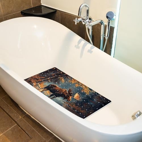Non Slip Shower Mat Bathtub Mat 15.1x26.8 Inch, Quick Dry Bath Mat - Image 5