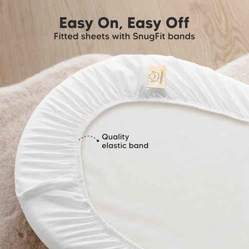 2pk Waterproof Bassinet Mattress Protector 30x18 - Image 6