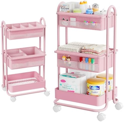 Modanais Baby Diaper Caddy Organizer Cart by HomeOrganizersandStorage
