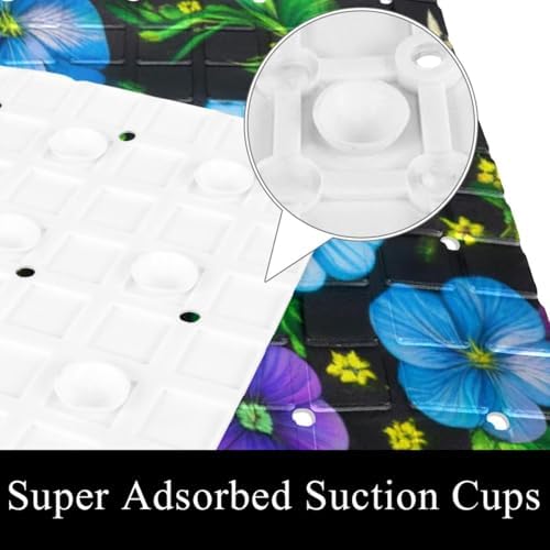 Shower Mat Non Slip, 26.8 x 15.1 Inch Bathtub Mat - Image 3