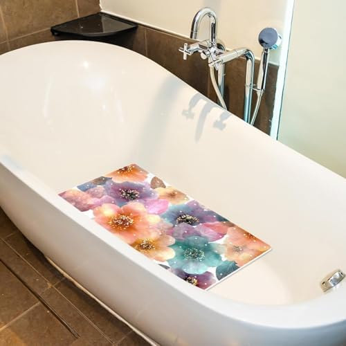 Shower Mat Bathtub Mat, 26.8x15.1 inch, Non-Slip Bath Mat - Image 5
