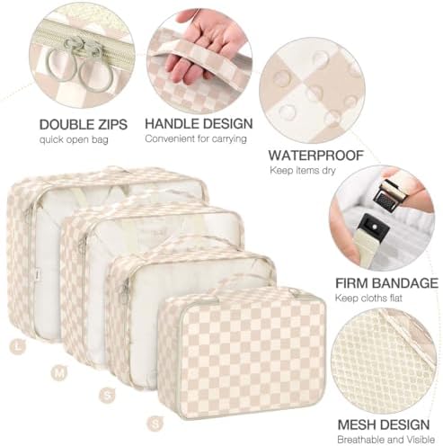 8 Set Packing Cubes for Suitcases, Packing Cube - Image 3