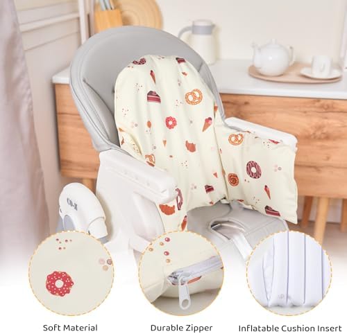 High Chair Cushion with Cover Pad - Image 2