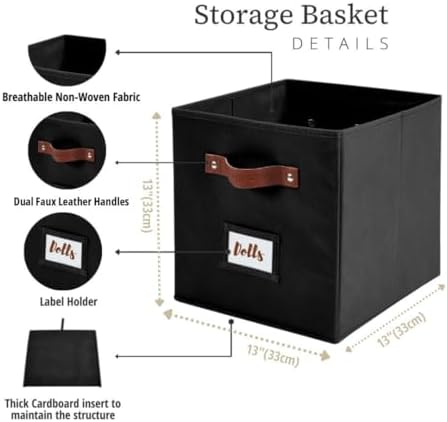 DECOMOMO Storage Bins, Cube Storage Bin - Image 3