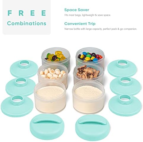 Termichy Stackable Formula Dispenser Portable Milk Powder Container, 2 Pack - Image 3