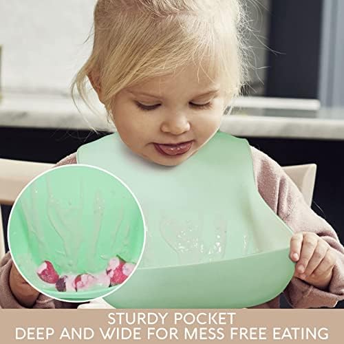 Sperric Silicone Baby Bibs - Image 6