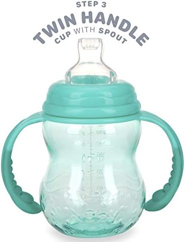 Nuby 3 Stage Tritan Wide Neck Grow - Image 5