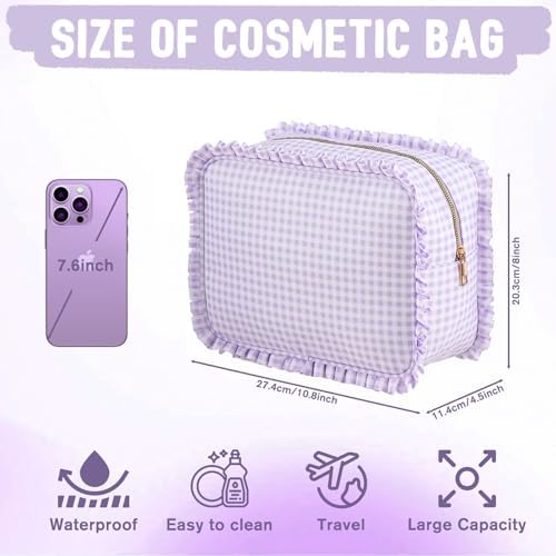 Ruffled Makeup Bag - Image 5