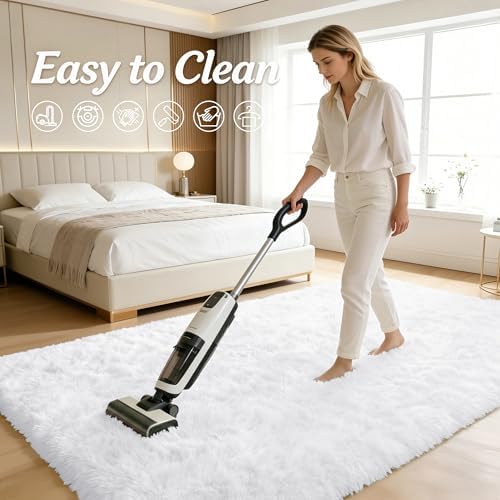 OLANLY 6x7 Area Rugs for Living Room Bedroom, Machine Washable Soft Fluffy - Image 7