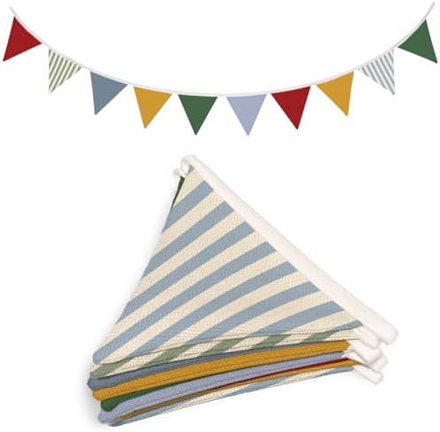 Playroom Wall Decor Pennant Banner Flags 5.5Ft by Unknown