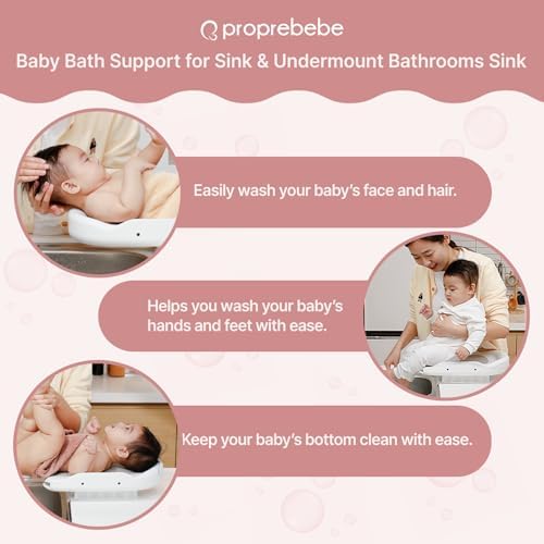 PPBB – Baby Bath Support for Sink & Undermount Bathroom Sink – Easy Hygiene - Image 3