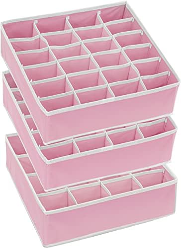 Simple Houseware Sock Drawer Organizer, 3 Pack - Image 5