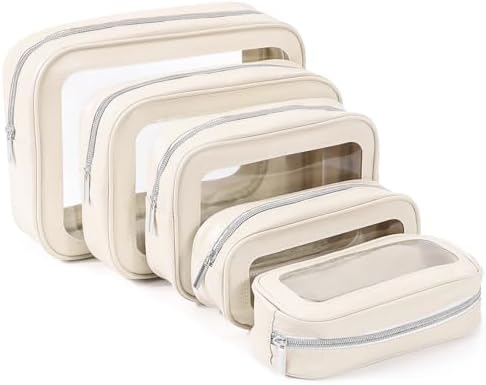 5PCS Diaper Bag Organizer Pouch, Cosmetic Bag Set, TSA Approved Toiletry Bags by YOPCDJ