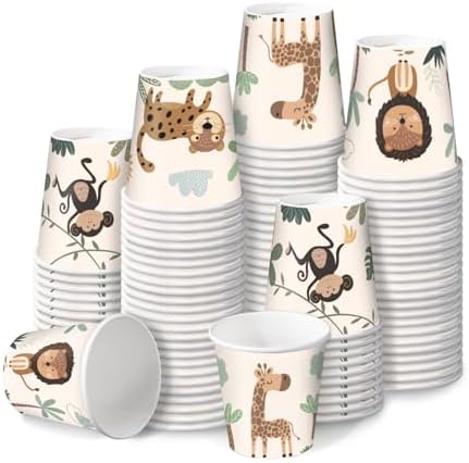 RUSPEPA 2 oz Bathroom Cups, Kids Disposable Paper Cups by RUSPEPA