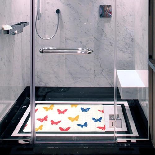 Non Slip Bathtub and Shower Mat 26.8x15.1 inch, Bath Mat - Image 6
