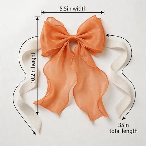 2 Pack French Lace Bow Curtain Tiebacks - Image 2