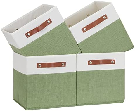 Temary Fabric Storage Bin 11x11 Cube Storage Bins by TEMARY