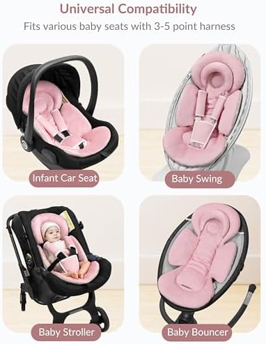 Tinlyfinly Infant Car Seat Insert - Image 6