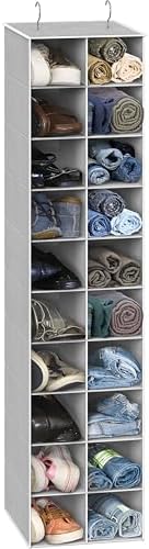 Simple Houseware 20 Section Shelves Hanging Shoes Organizer by SimpleHouseware