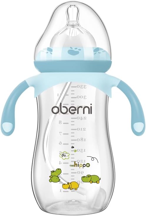 Oberni Toddler Milk Bottle 330ml/11oz, Anti-Colic Baby Bottle by oberni