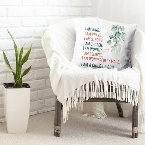 KongMoTree Bible Verse Pillow, Christian Prayer Pillow, Fluffy Soft Plush - Image 4