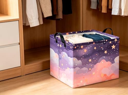 CLOCOR Rectangular Storage Bin, Waterproof Books Box, Gift Basket - Image 4