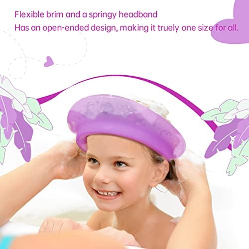 Kair Bath Visor for Babies, Silicone Air Cushioned Shower Cap for kids - Image 3