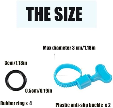 Highchair Foot Rest Accessories, 2 Set Universal Non-Slip Elastic Retainer - Image 6