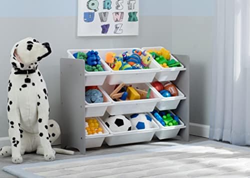 Delta Children MySize 9 Bin Plastic Toy Organizer - Image 3