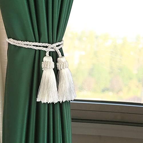 Curtain Tiebacks Handmade Curtain Holdbacks Rope - Image 4