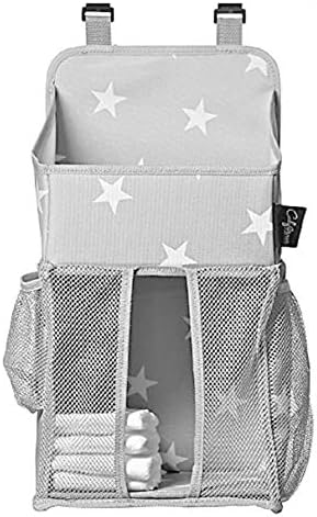 Star Pattern Diaper Caddy and Nursery Organizer - Image 5