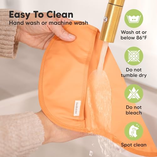 KeaBabies 3-Pack Waterproof Baby Bibs - Image 6