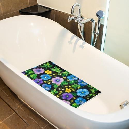 Shower Mat Non Slip, 26.8 x 15.1 Inch Bathtub Mat - Image 5