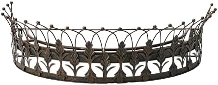 Creative Co-Op Metal Curtain Crown by Unknown
