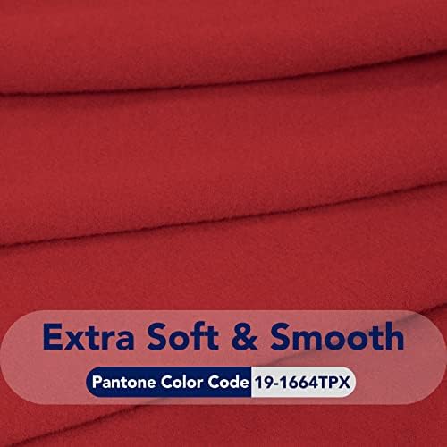 PureFit Stretch Couch Covers for Sofa Large Sofa Slipcovers Red - Image 5