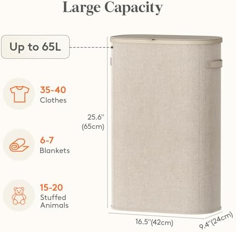 Lifewit Slim Laundry Basket - Image 3