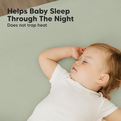 2-Pack Mini Crib Sheets Fitted, 38x26 Pack N Play Mattress Sheets - Image 5
