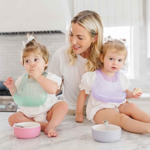 Magnetic Silicone Baby Bib – Waterproof, Dishwasher Safe, BPA Free Food-Grade - Image 4