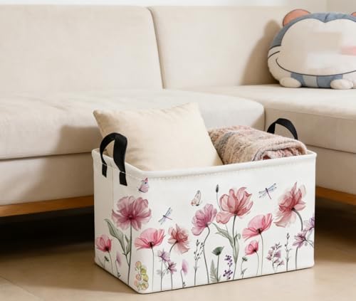 Essme Rectangular Flower Basket, Girls Baskets Empty - Image 6