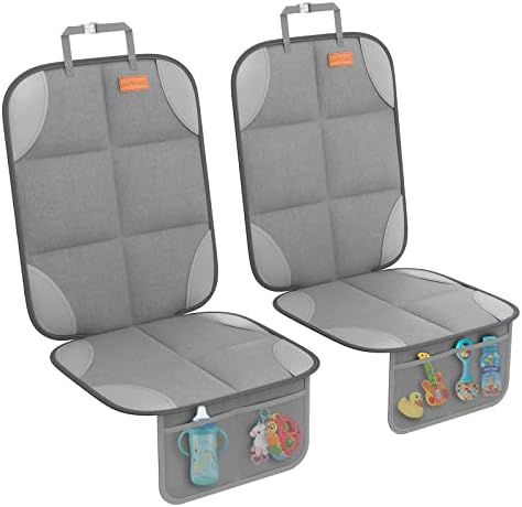 SMART ELF 2 Pack Car Seat Protector-600D Fabric Waterproof - Image 3