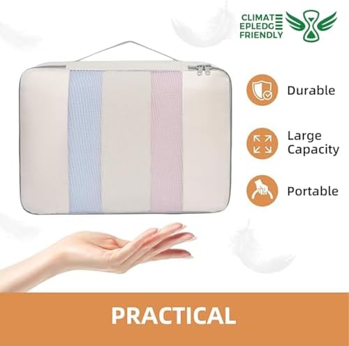 BAGAIL 6 Set/8 Set/10 Set Packing Cubes Various Sizes Packing Organizer - Image 7