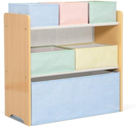 Delta Children - GapKids 6 Bin Toy Organizer - Greenguard Gold Certified by DeltaChildren