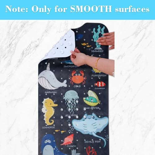 Secopad Bathtub Mat Non Slip, Cute Tub Mat - Image 4