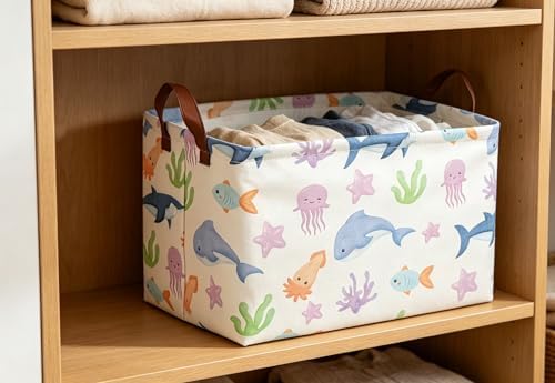 Essme Rectangular Basket, Storage Basket - Image 5