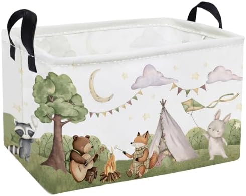 Essme Rectangular Animal Basket, Camping Baskets Empty by ESSME
