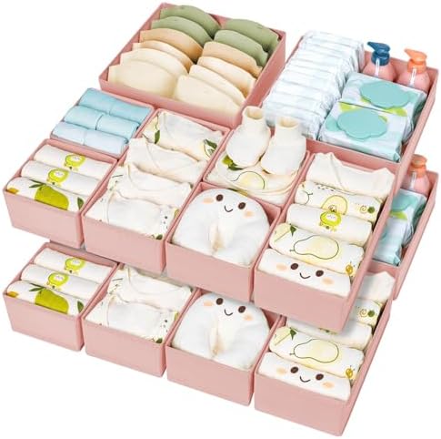 DIMJ Drawer Organizer Clothes 15 Pack by DiMJ